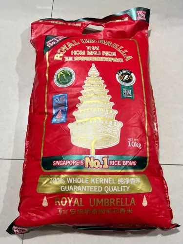 Royal Umbrella Thai Hom Mali Rice – Twin Pack (5kg x 2) photo review