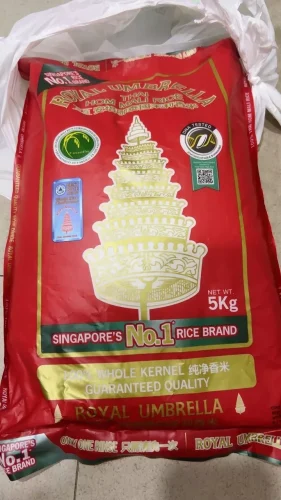 Royal Umbrella Thai Hom Mali Rice – Twin Pack (5kg x 2) photo review