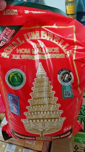 Royal Umbrella Thai Hom Mali Rice – Twin Pack (5kg x 2) photo review